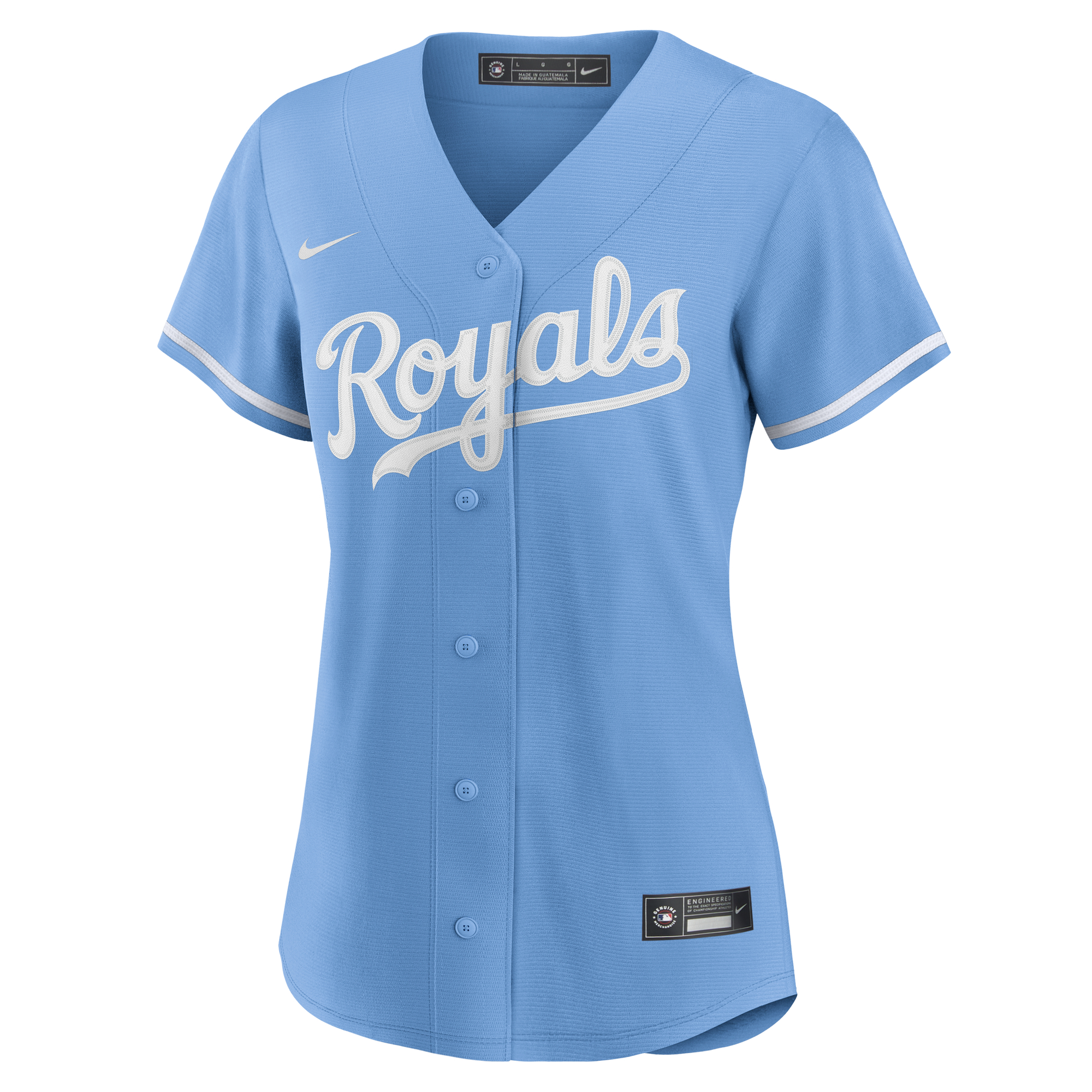Bobby Witt Jr. Kansas City Royals Nike Women's Alternate  Player Jersey - Light Blue 2