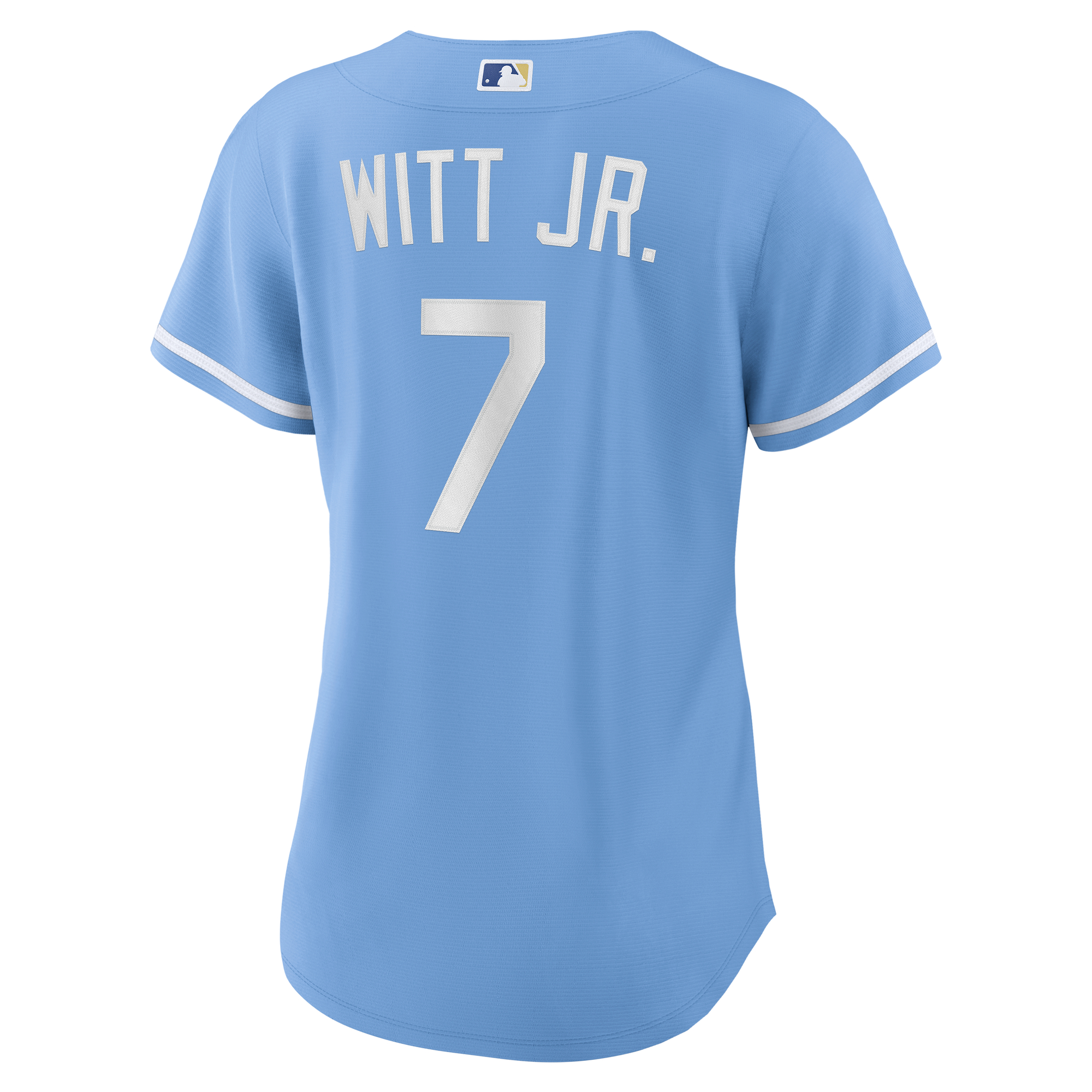 Bobby Witt Jr. Kansas City Royals Nike Women's Alternate  Player Jersey - Light Blue 3