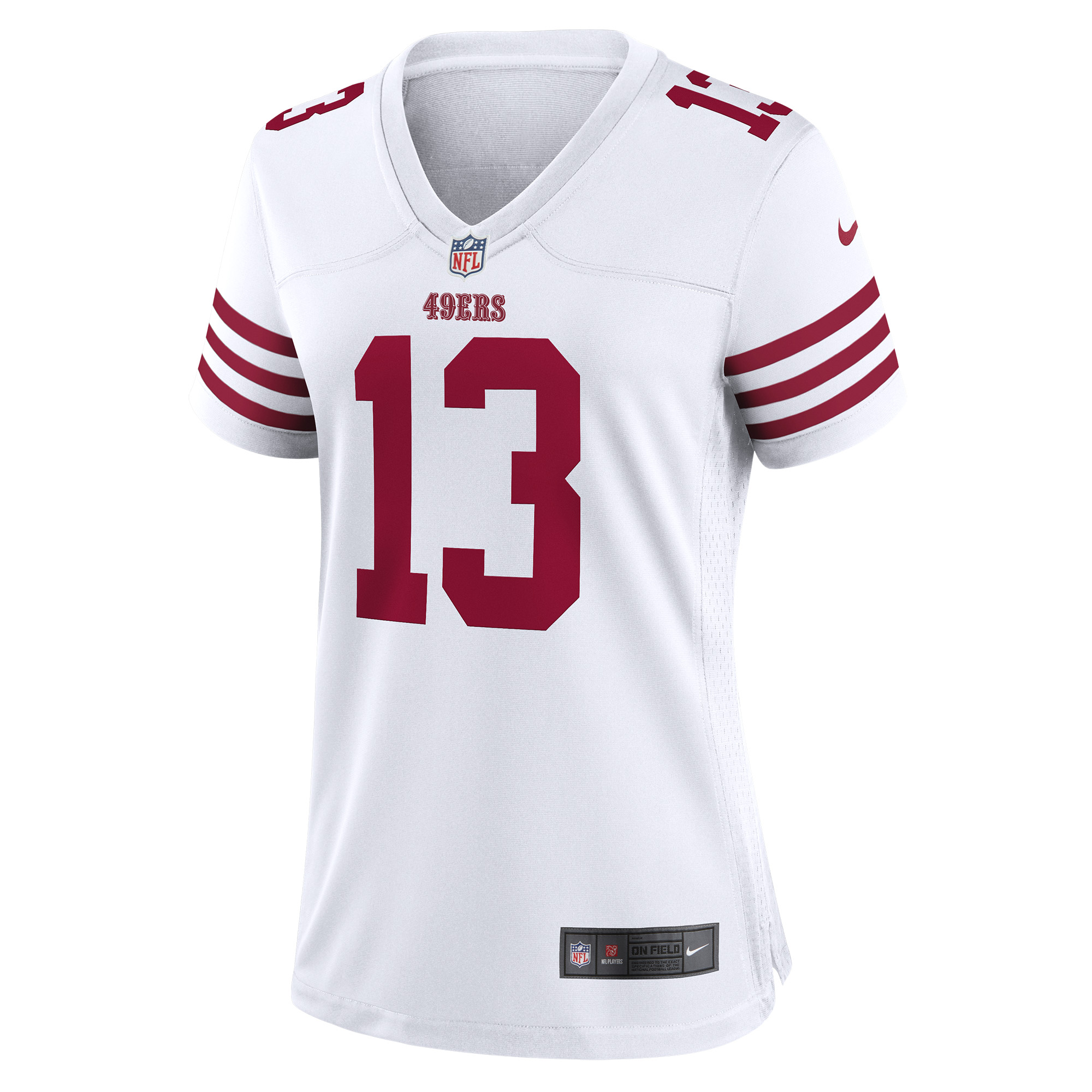 Brock Purdy San Francisco 49ers Nike Women's Game Jersey - White 2