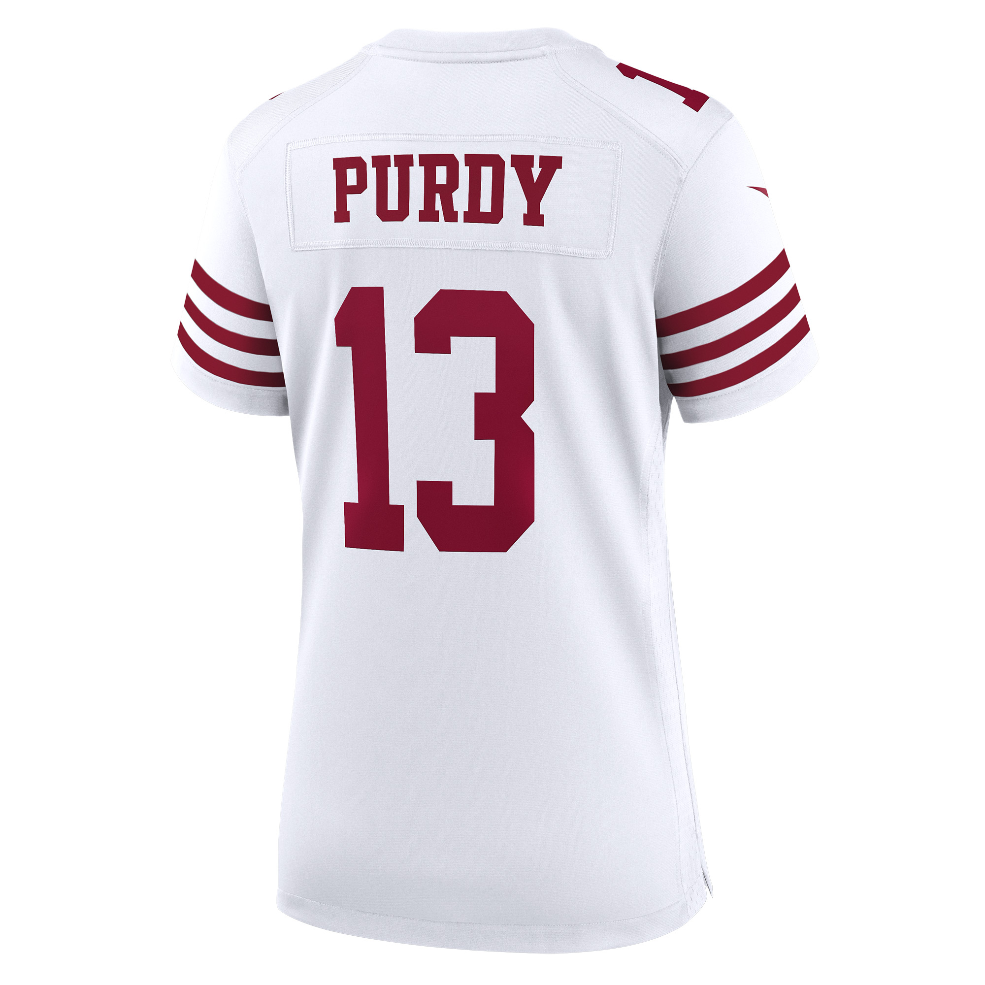 Brock Purdy San Francisco 49ers Nike Women's Game Jersey - White 3