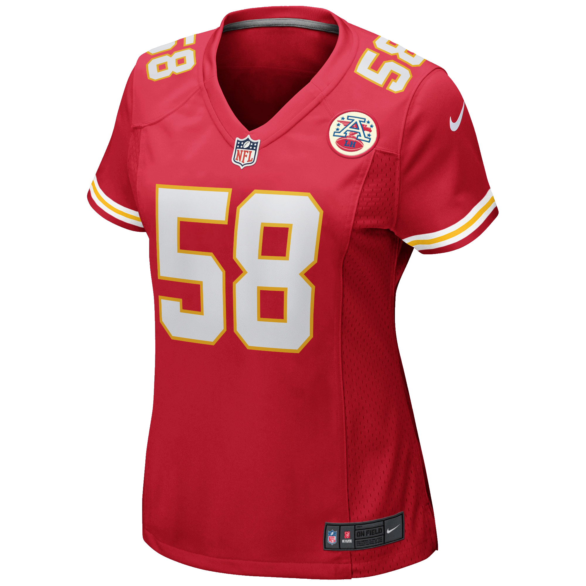 Derrick Thomas Kansas City Chiefs Nike Women's Game Retired Player Jersey - Red 2