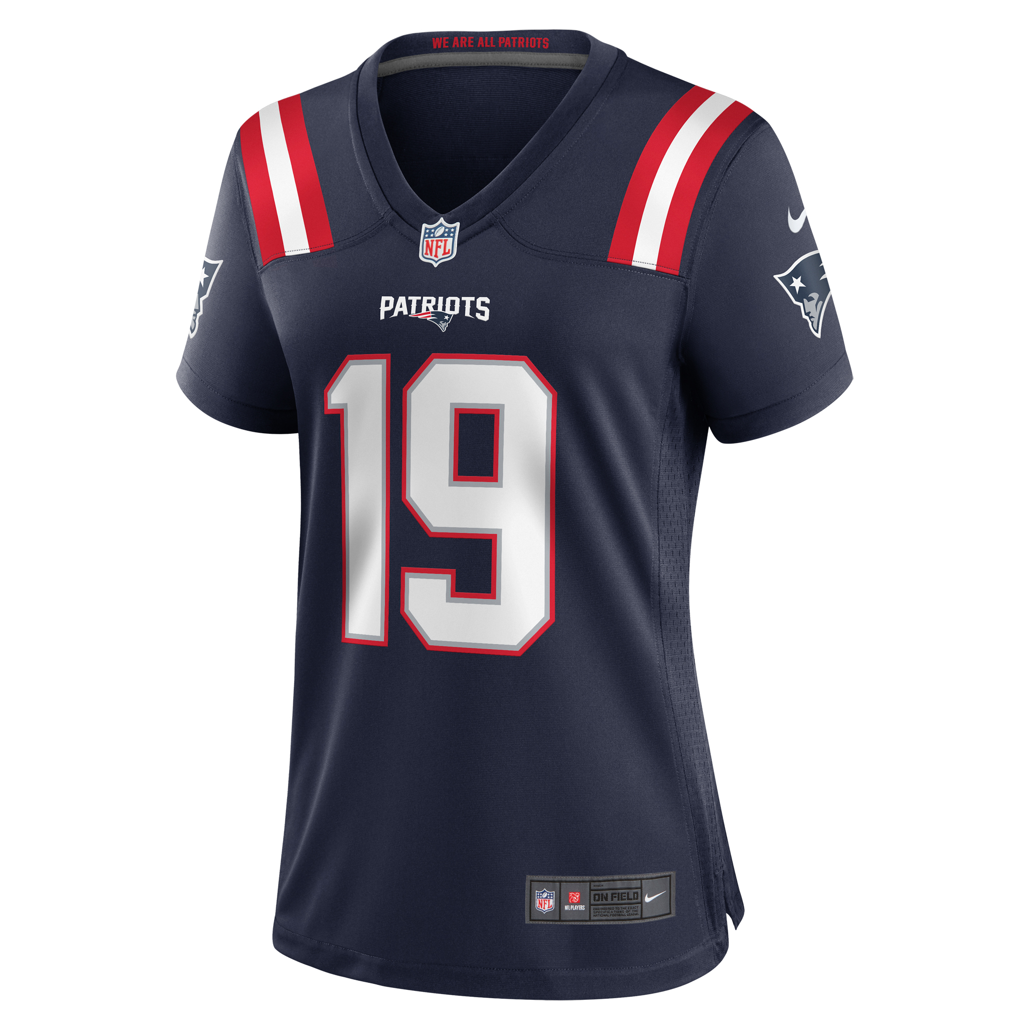 Garrett Gilbert New England Patriots Nike Women's Game Jersey - Navy 2