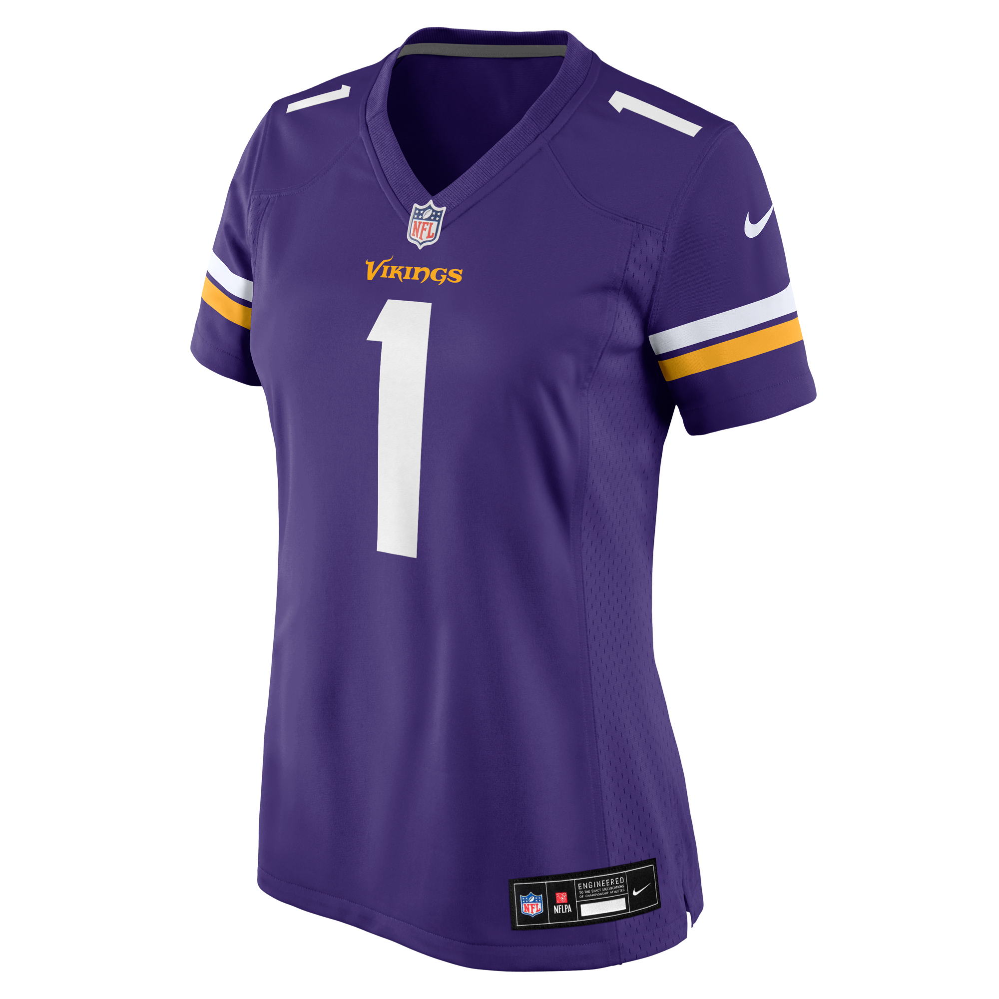 Jalen Nailor Minnesota Vikings Nike Women's Team Game Jersey - Purple 2 Jalen Nailor Minnesota Vikings Nike Women's Team Game Jersey - Purple 2