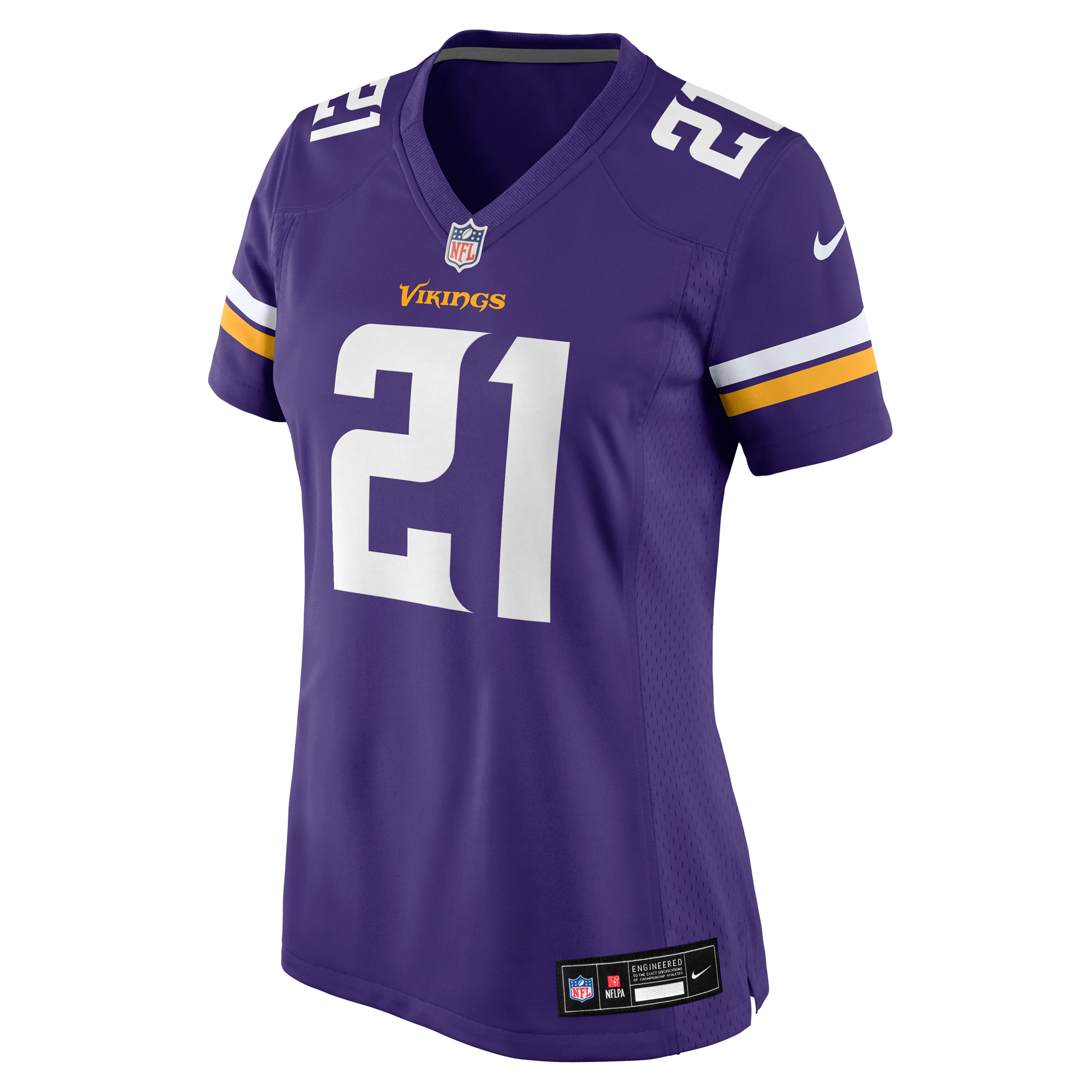 Jeff Okudah Minnesota Vikings Nike Women's Team Game Jersey -  Purple 2