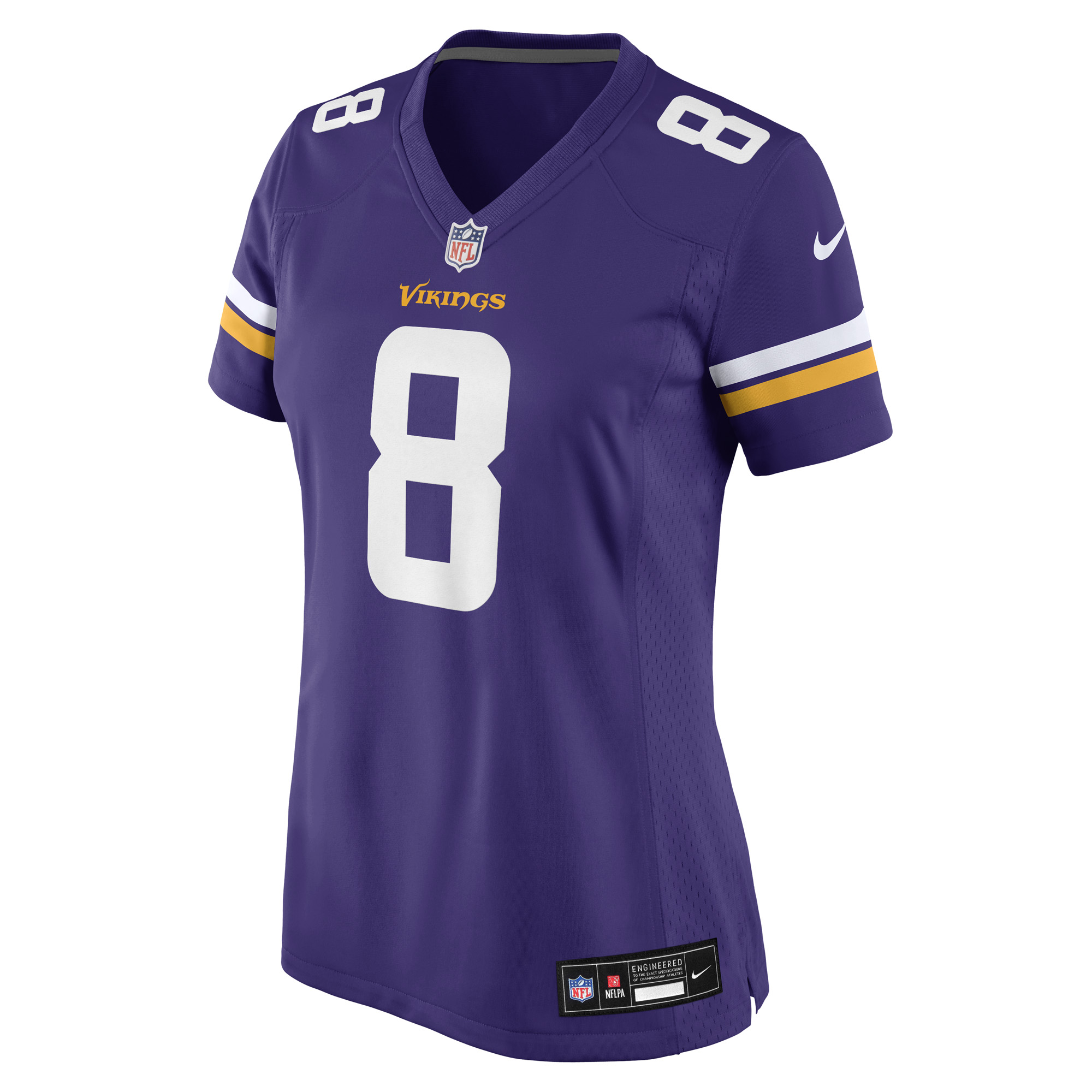 Jeff Okudah Minnesota Vikings Nike Women's Team Game Jersey -  Purple 2