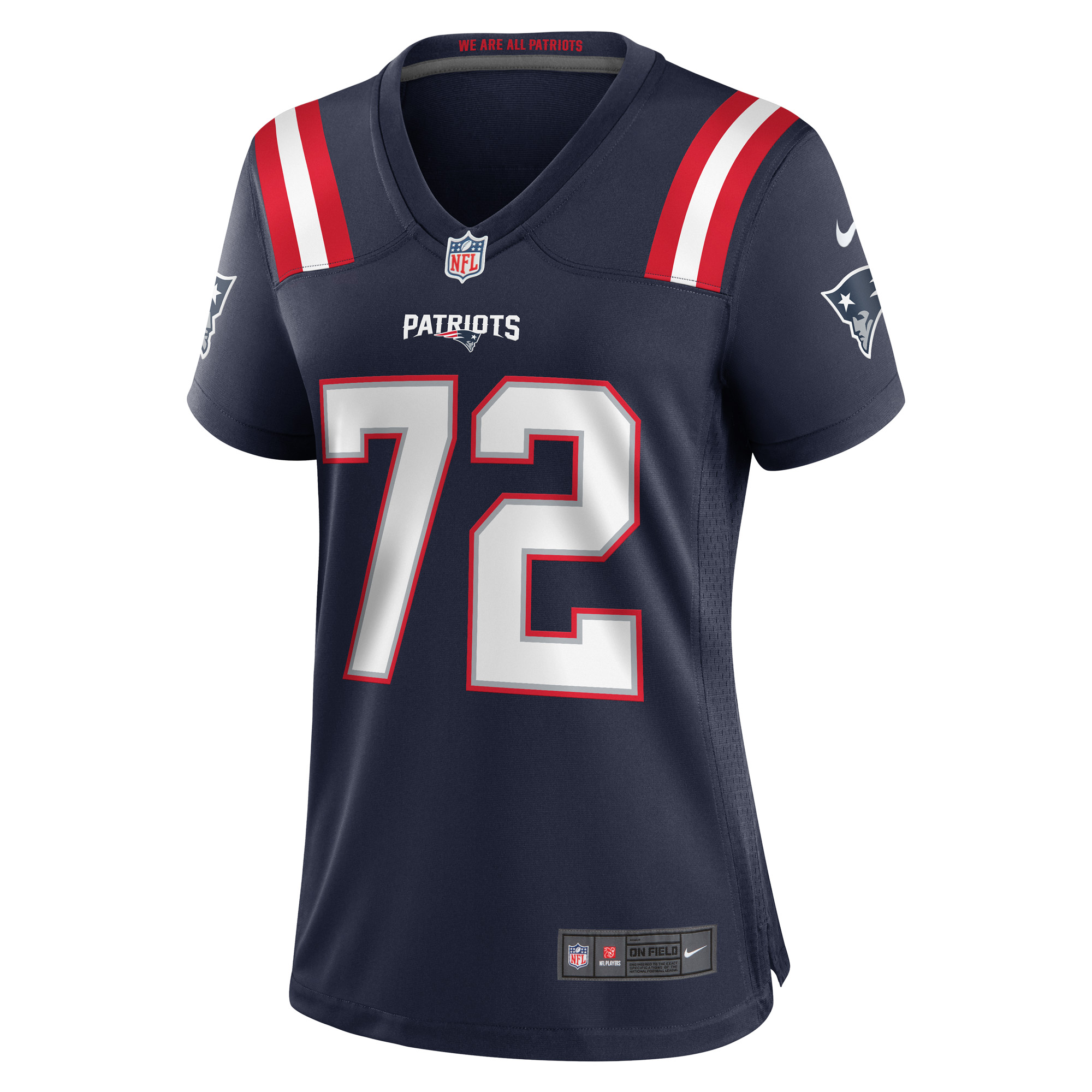 Jeremiah Pharms Jr. New England Patriots Nike Women's Game Jersey - Navy 2