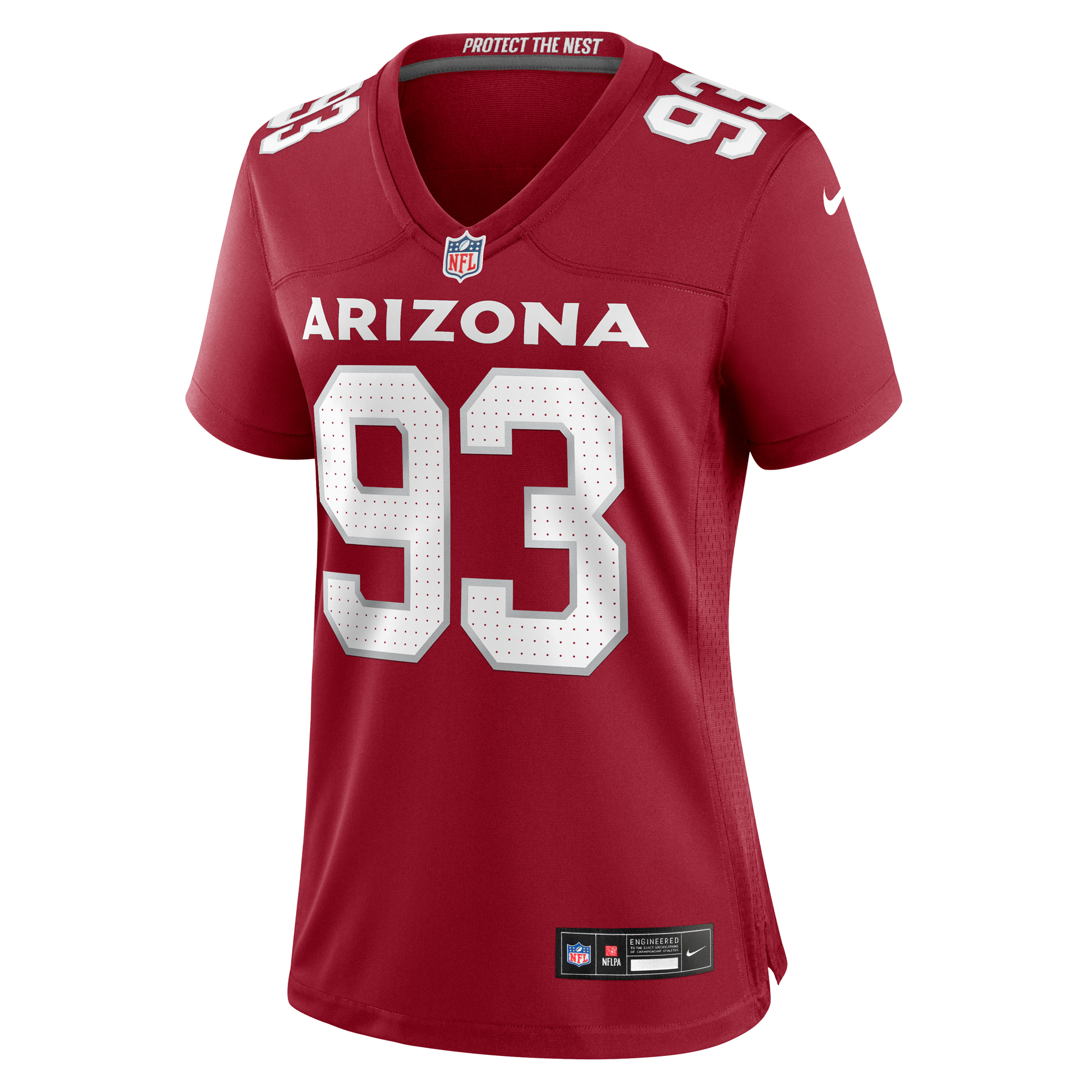 Justin Jones Arizona Cardinals Nike Women's  Game Jersey -  Cardinal 2