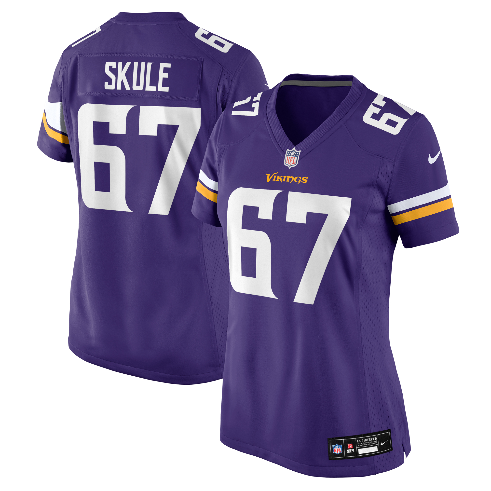 Justin Skule Minnesota Vikings Nike Women's Team Game Jersey -  Purple