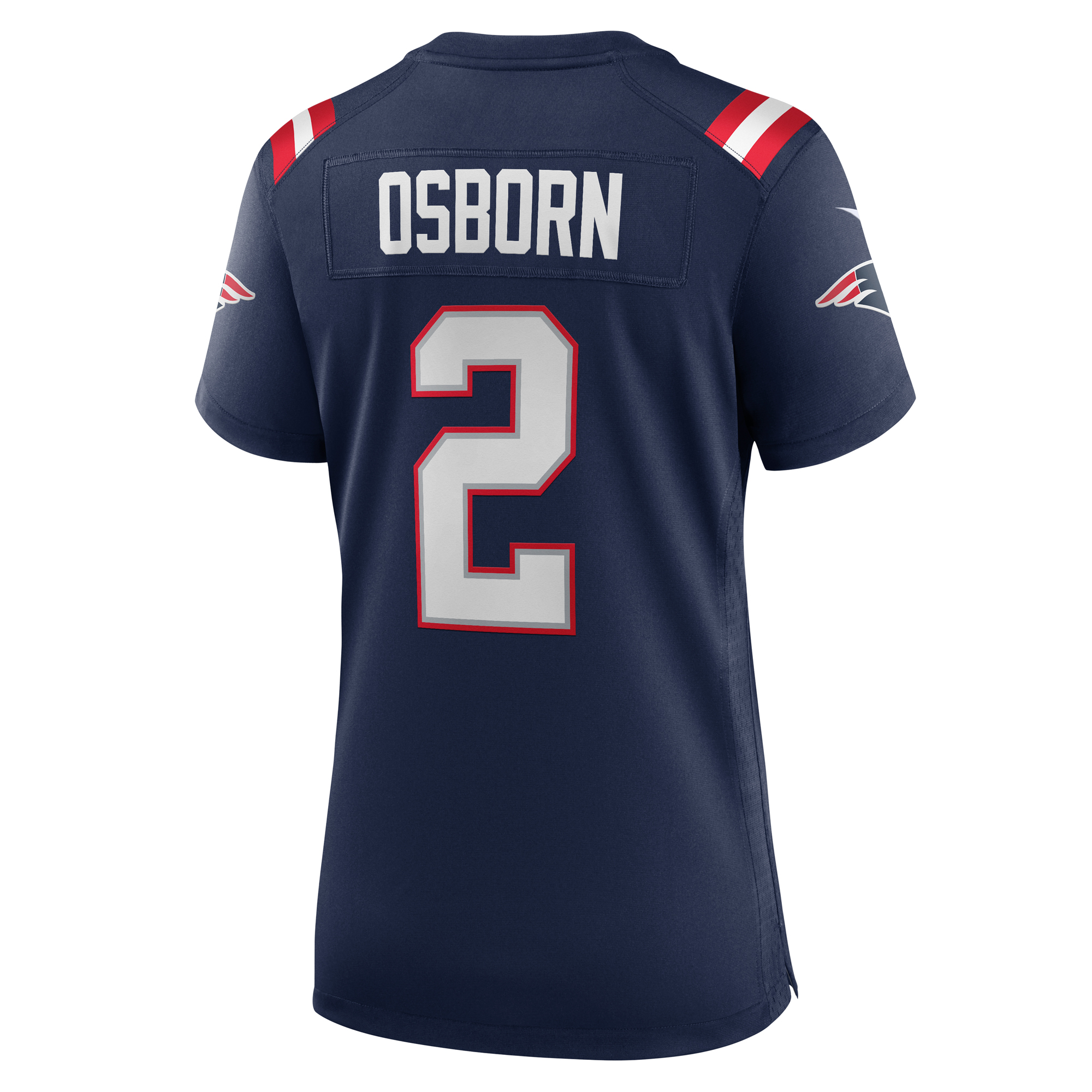 K.J. Osborn New England Patriots Nike Women's Game Jersey - Navy 3