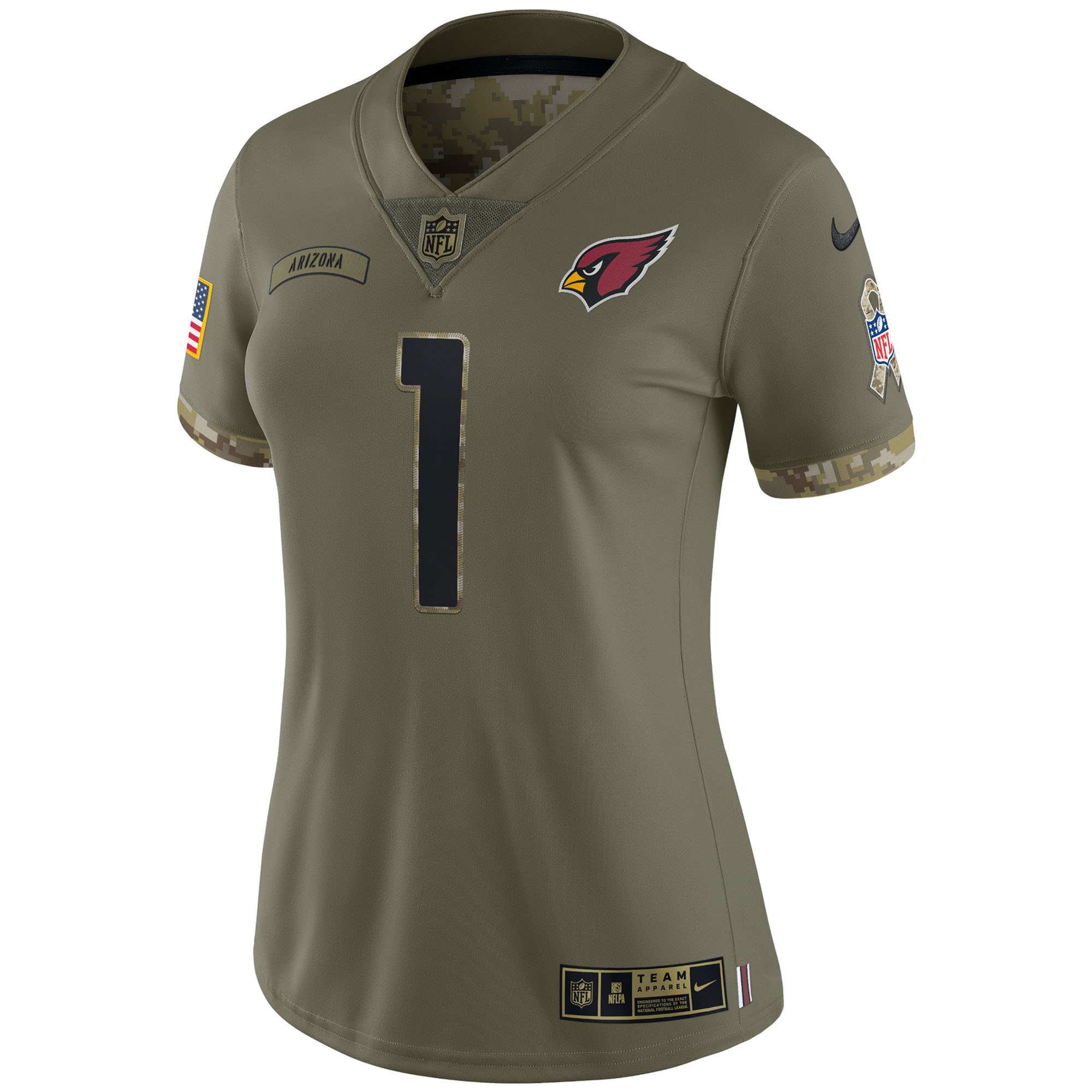 Kyler Murray Arizona Cardinals Nike Women's Salute To Service Limited Jersey - Olive 2