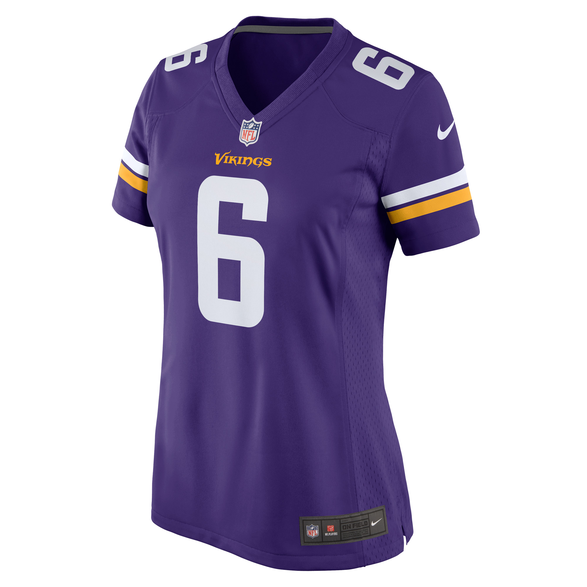 Lewis Cine Minnesota Vikings Nike Women's Game Player Jersey - Purple 2