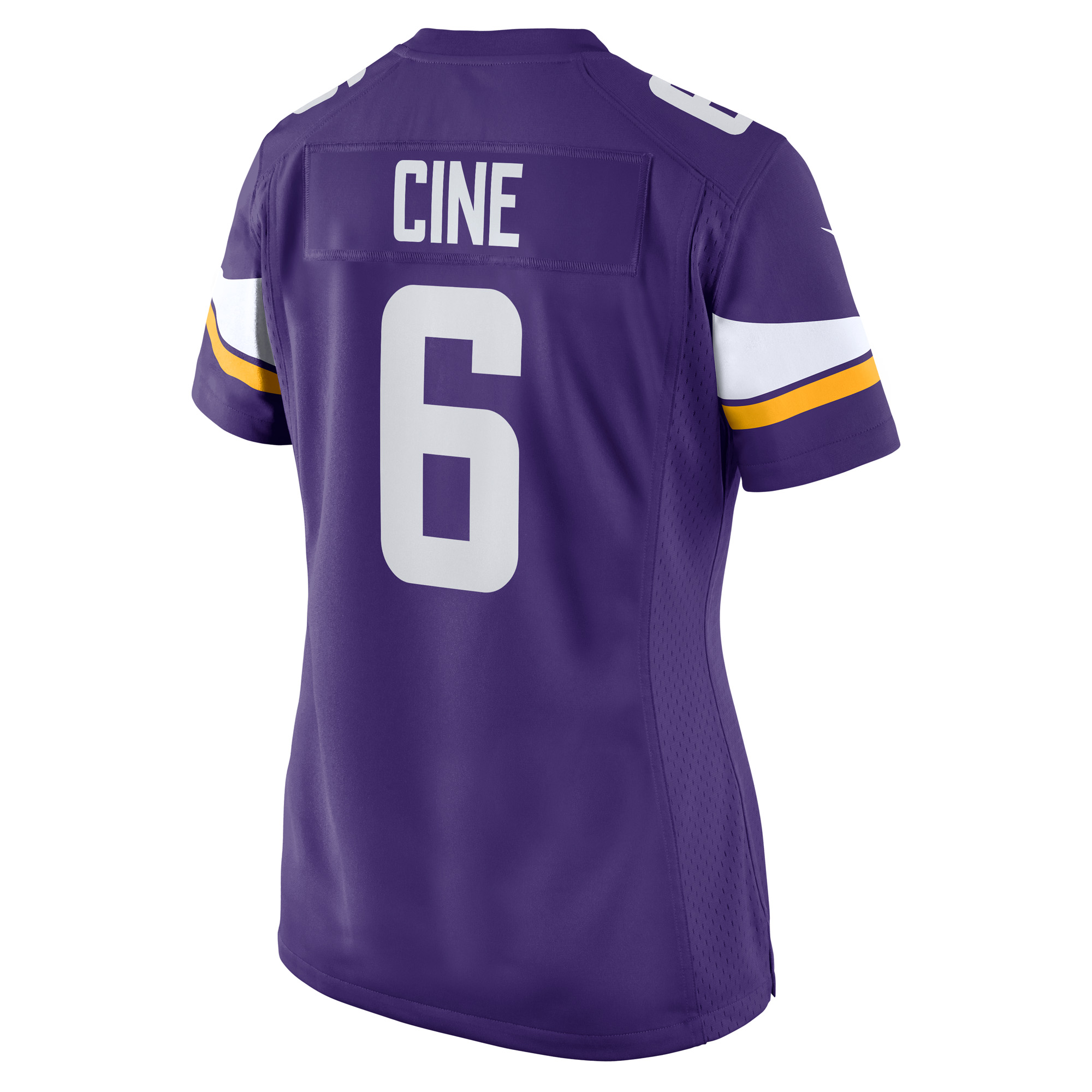 Lewis Cine Minnesota Vikings Nike Women's Game Player Jersey - Purple 3