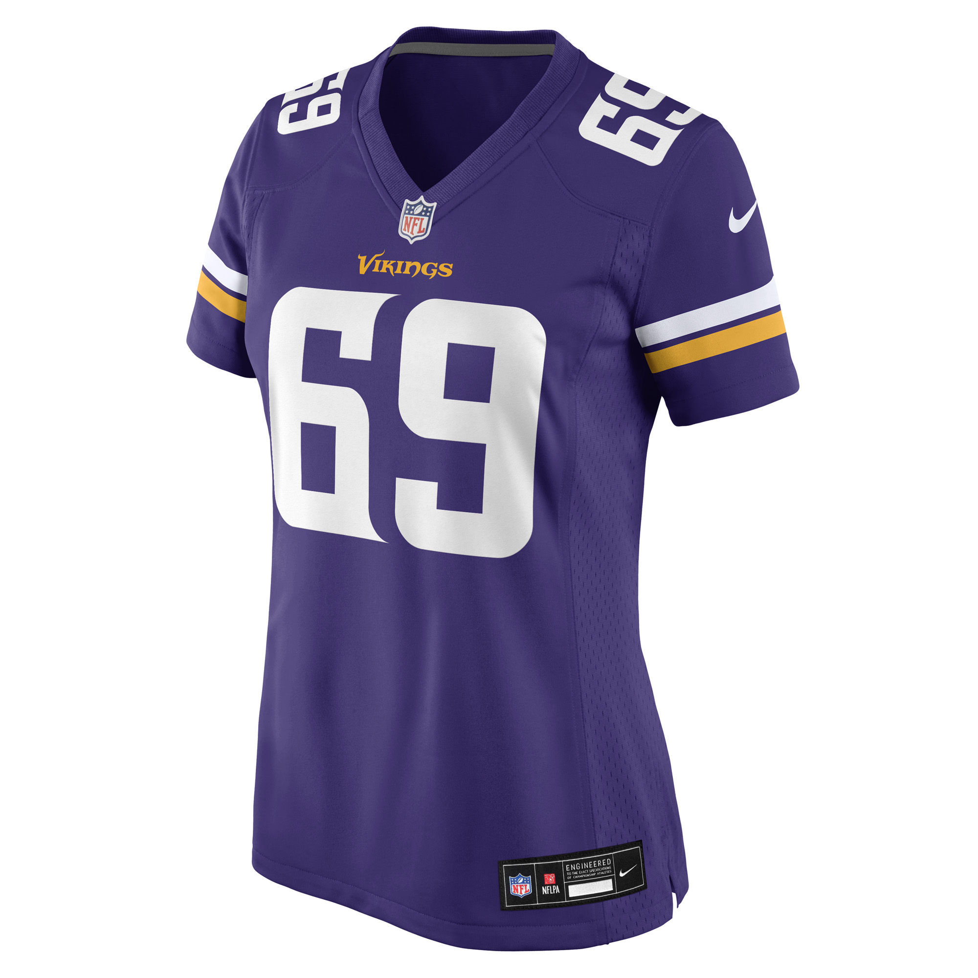 Matt Nelson Minnesota Vikings Nike Women's Team Game Jersey -  Purple 2