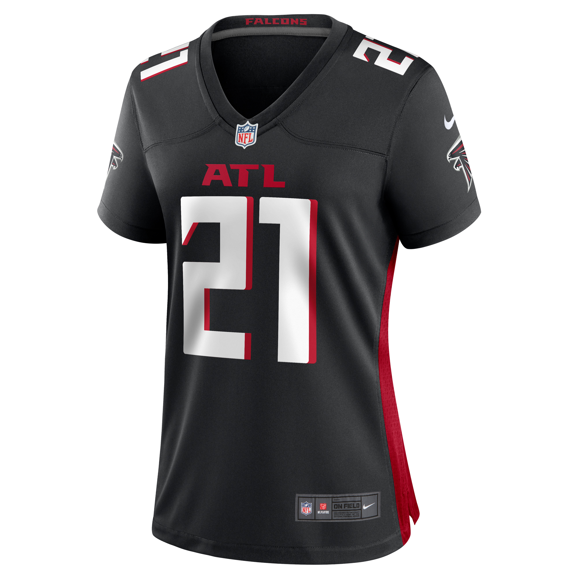 Mike Hughes Atlanta Falcons Nike Women's Game Player Jersey - Black 2