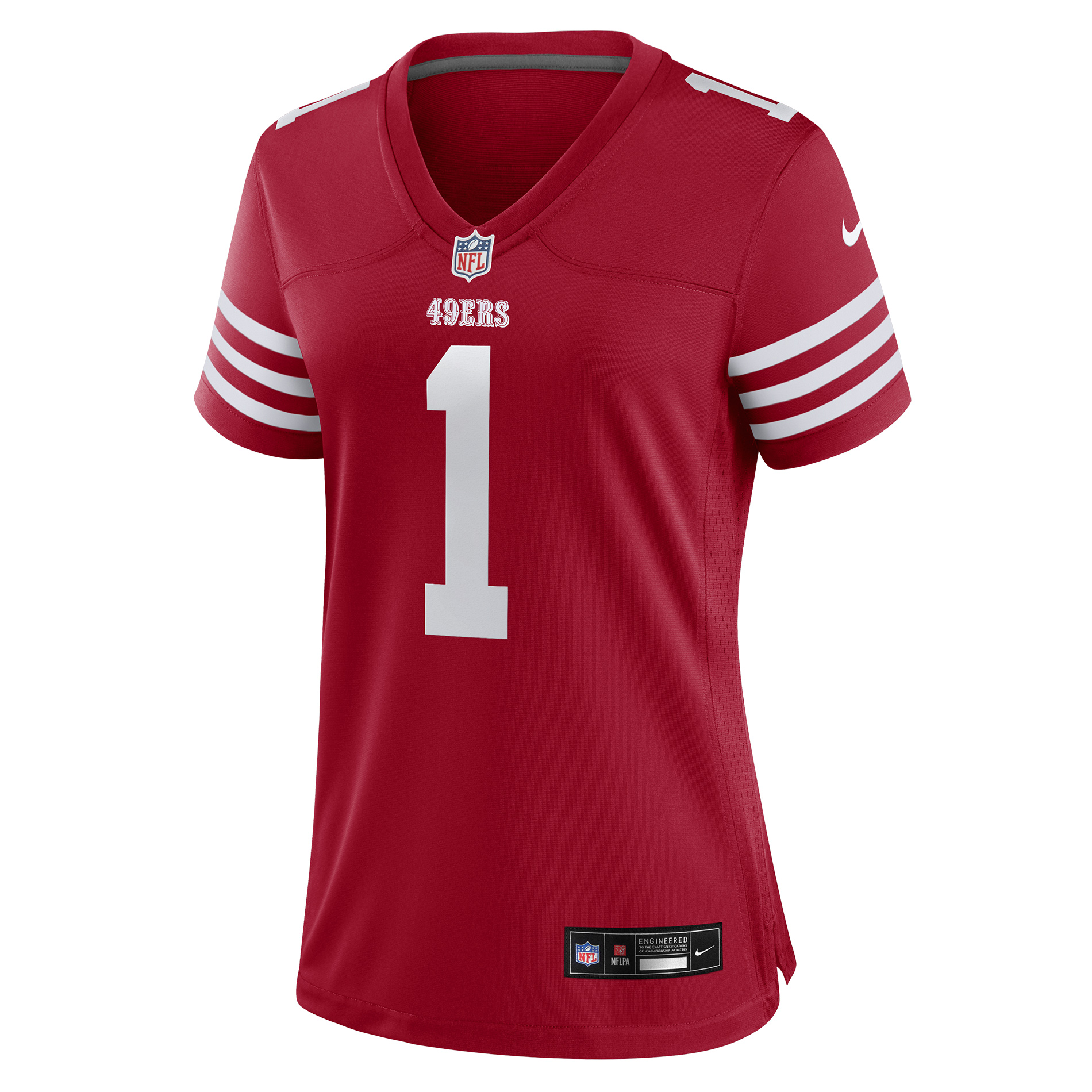 Ricky Pearsall San Francisco 49ers Nike Women's Team Game Jersey -  Scarlet 2