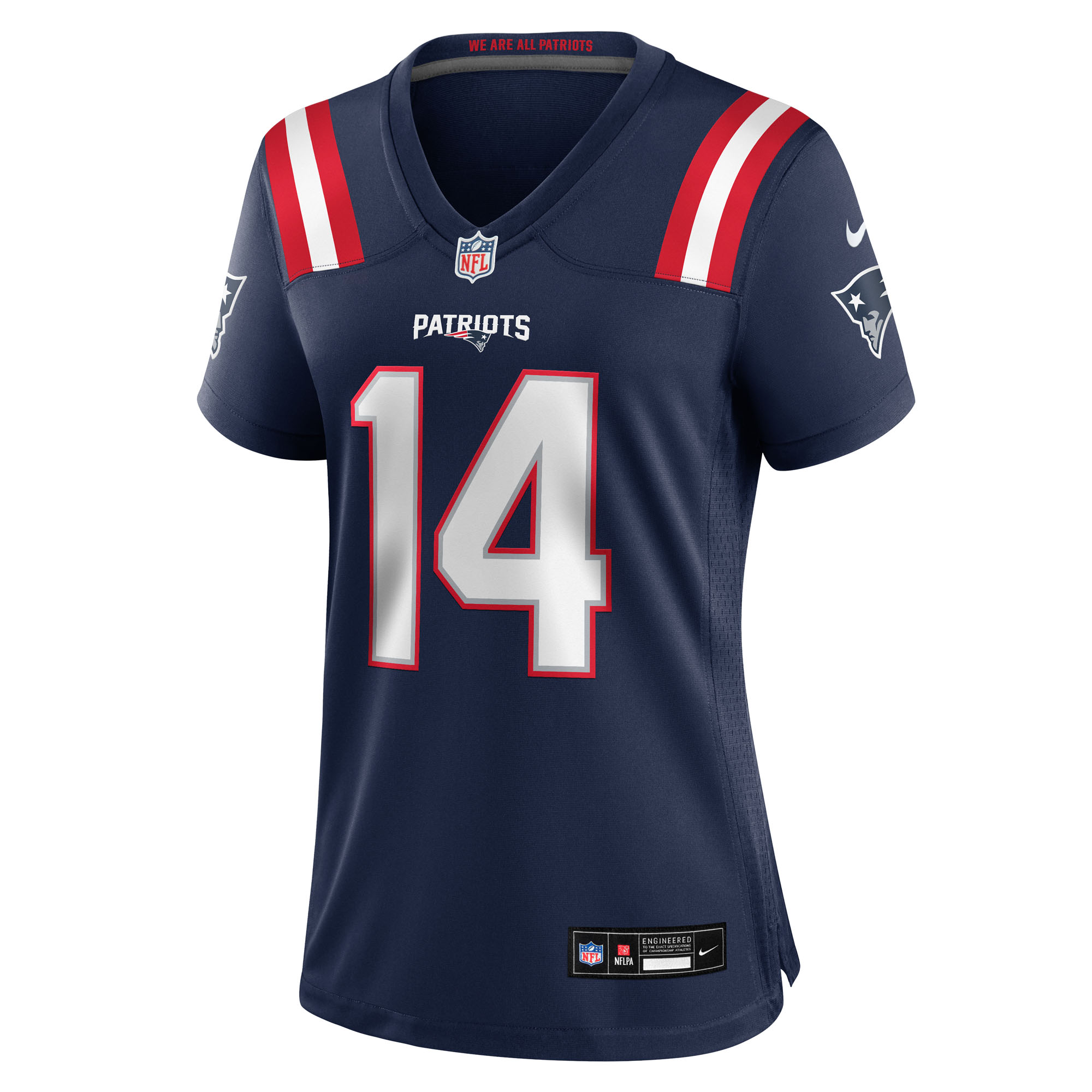 Robert Spillane New England Patriots Nike Women's Team Game Jersey -  Navy 2
