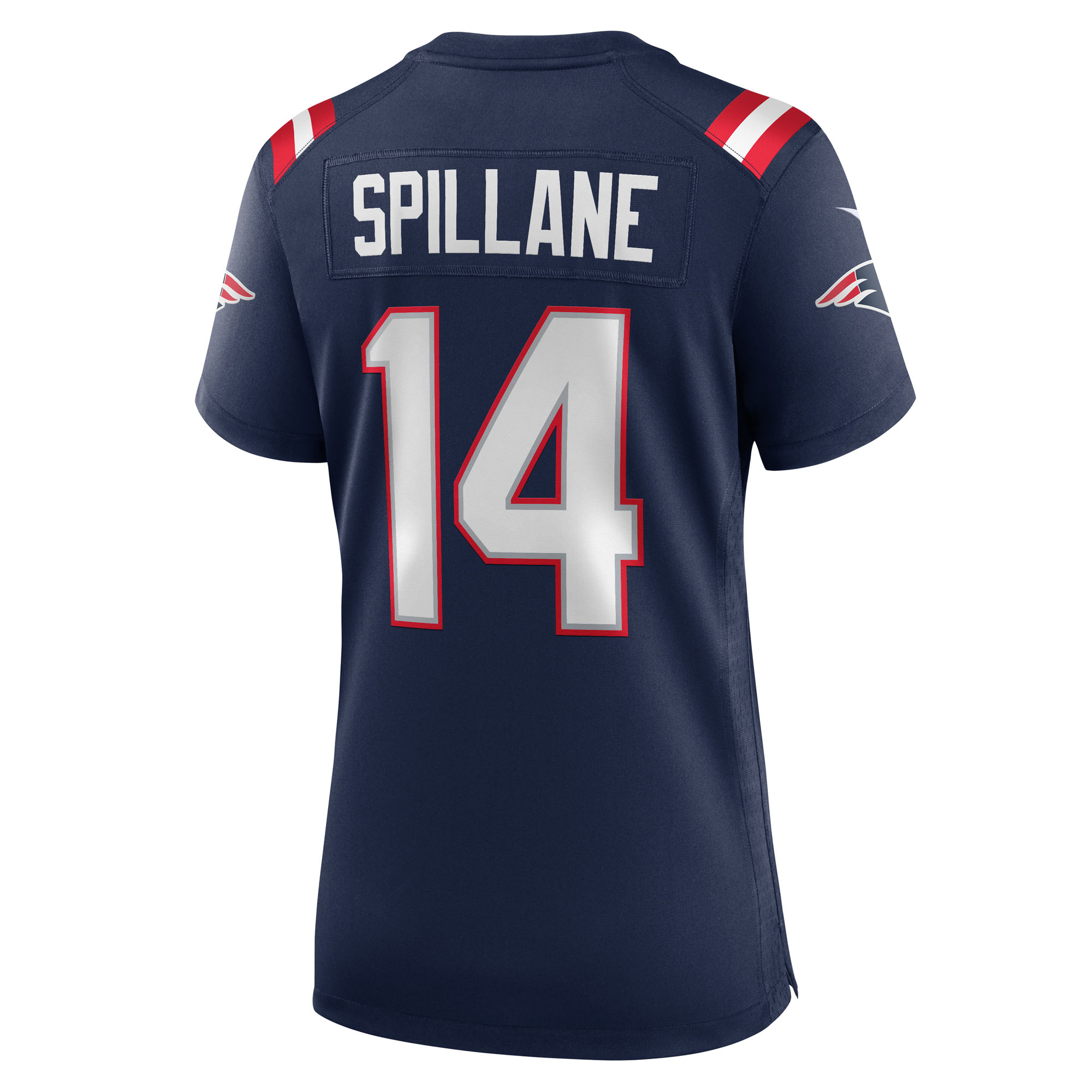 Robert Spillane New England Patriots Nike Women's Team Game Jersey -  Navy 3