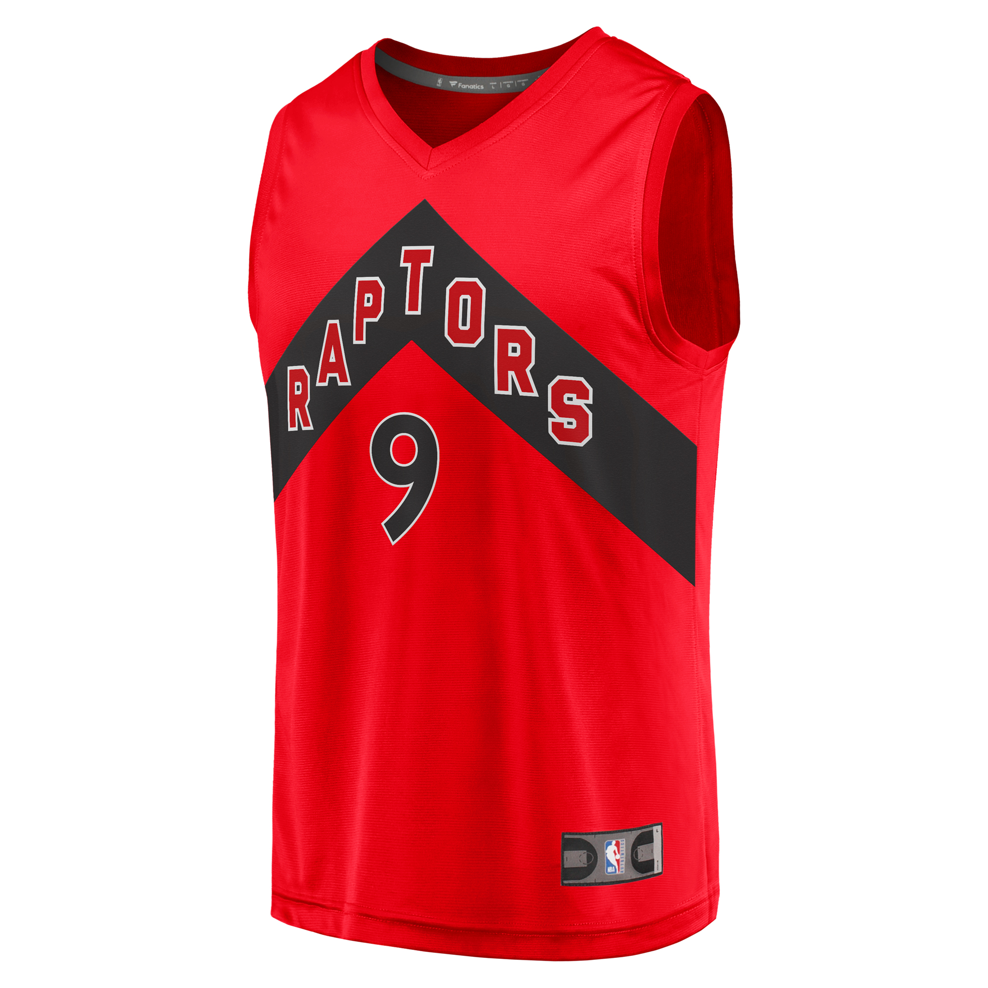 RJ Barrett Toronto Raptors Fanatics Youth Fast Break Player Jersey - Icon Edition - Red 2