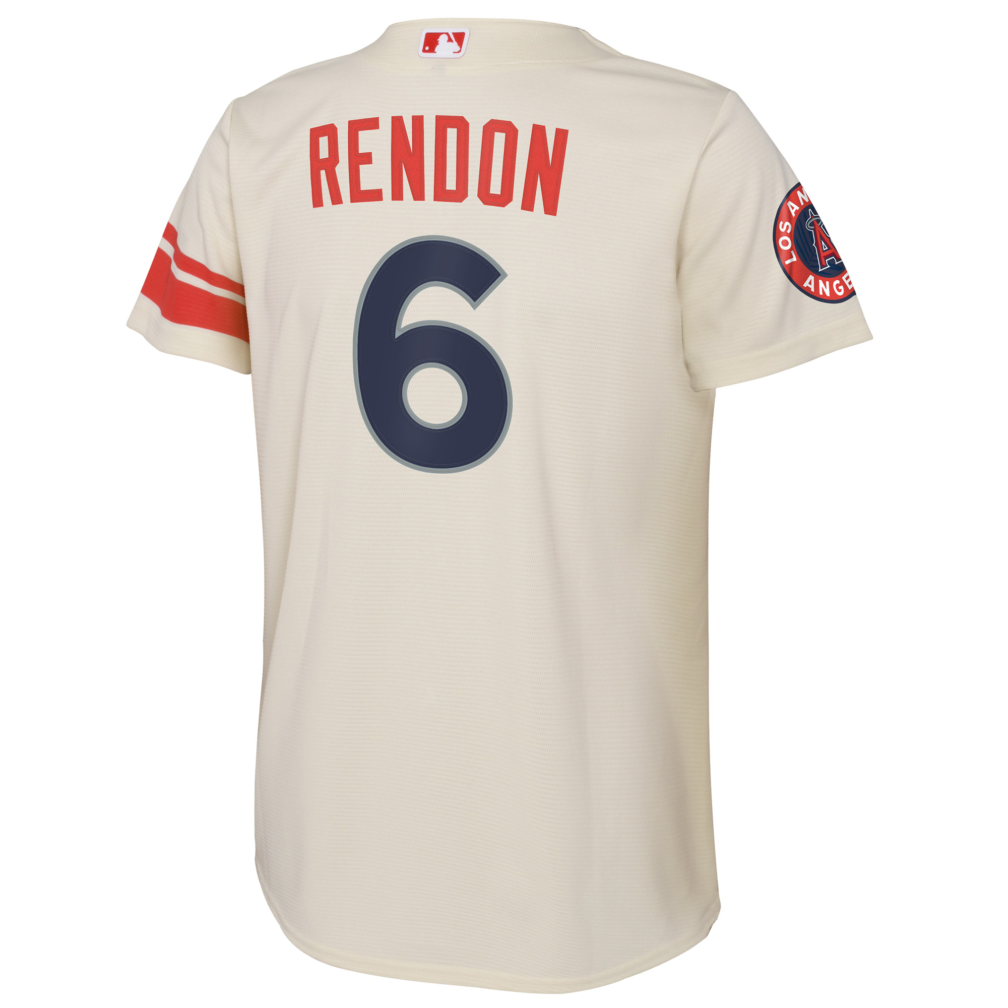 Anthony Rendon Los Angeles Angels Nike Youth City Connect  Player Jersey - Cream 3