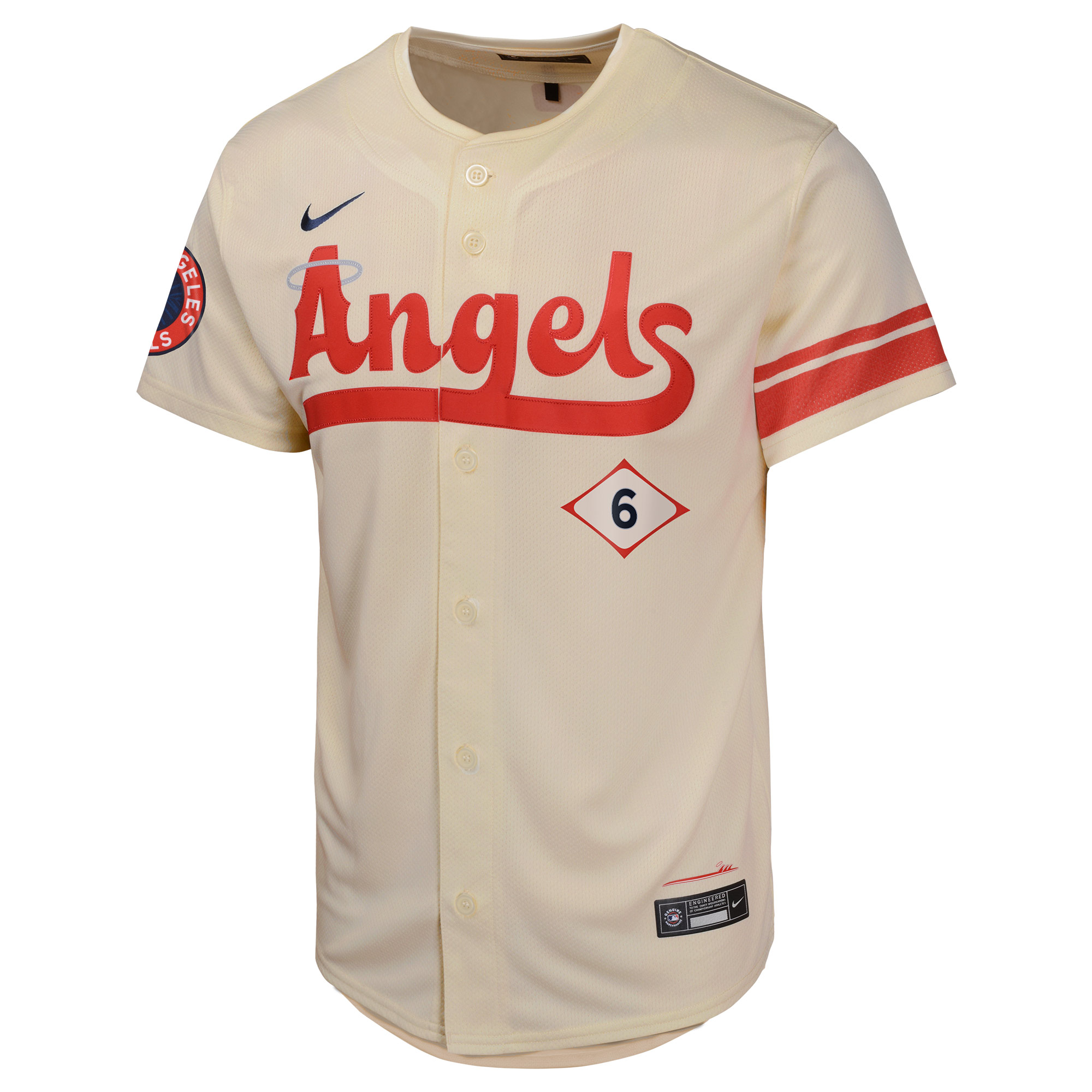 Anthony Rendon Los Angeles Angels Nike Youth City Connect Limited Player Jersey - Cream 2