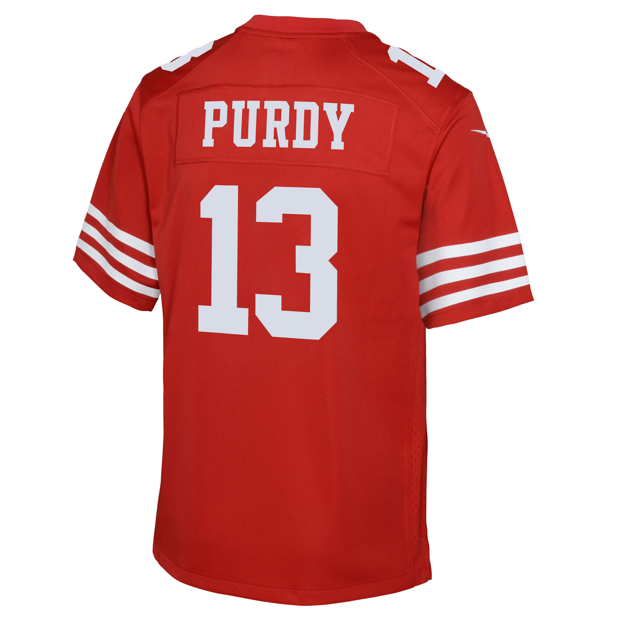 Brock Purdy San Francisco 49ers Nike Youth Game Jersey - Scarlet 3