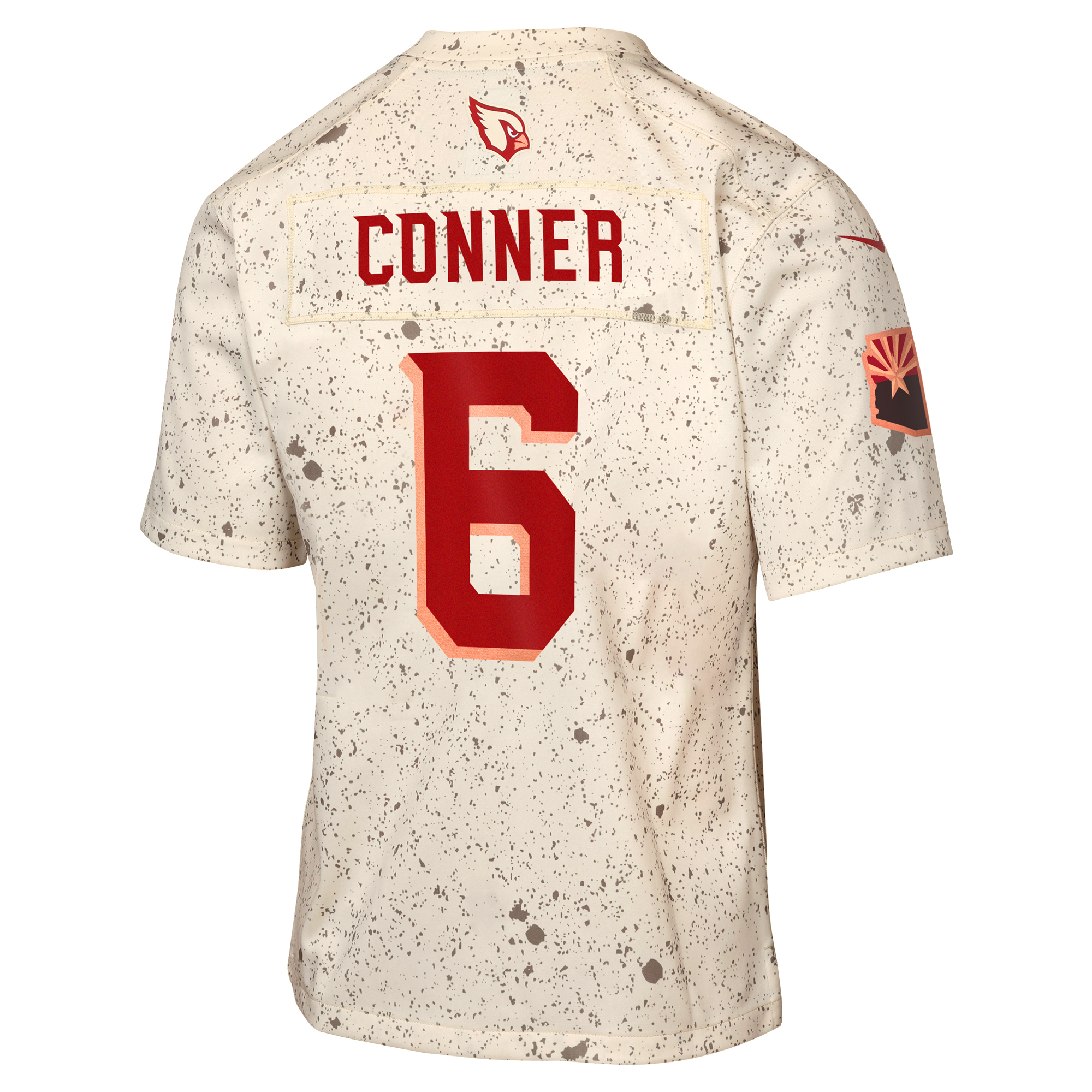 James Conner Arizona Cardinals Nike Youth 2025 Rivalries Collection Game Jersey - Natural 3
